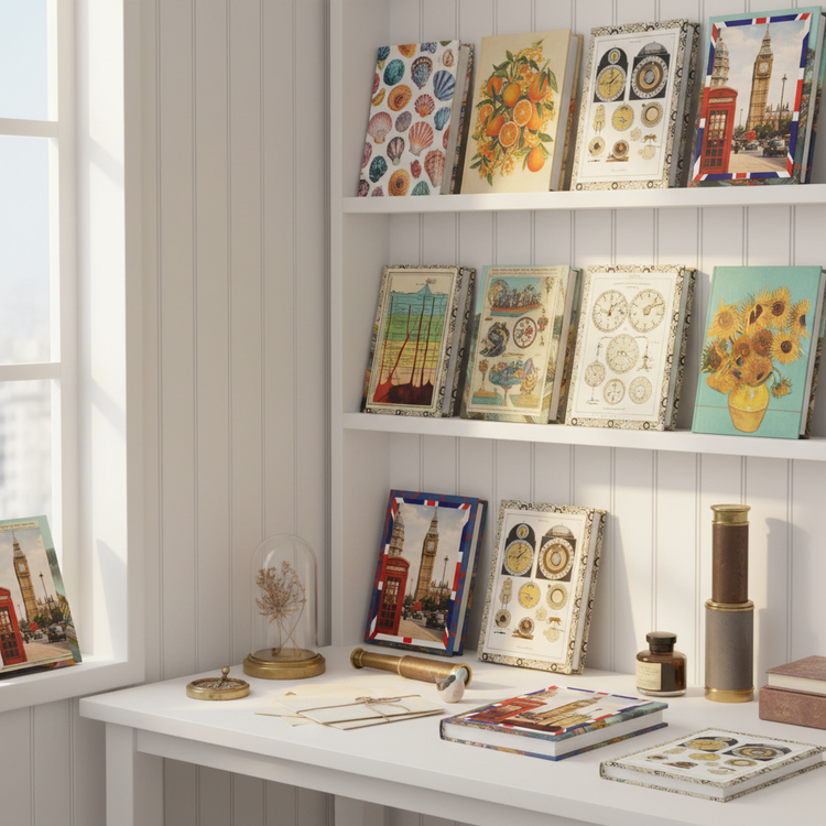 Hardcover Ruled Journals — Rincón de Tienda
