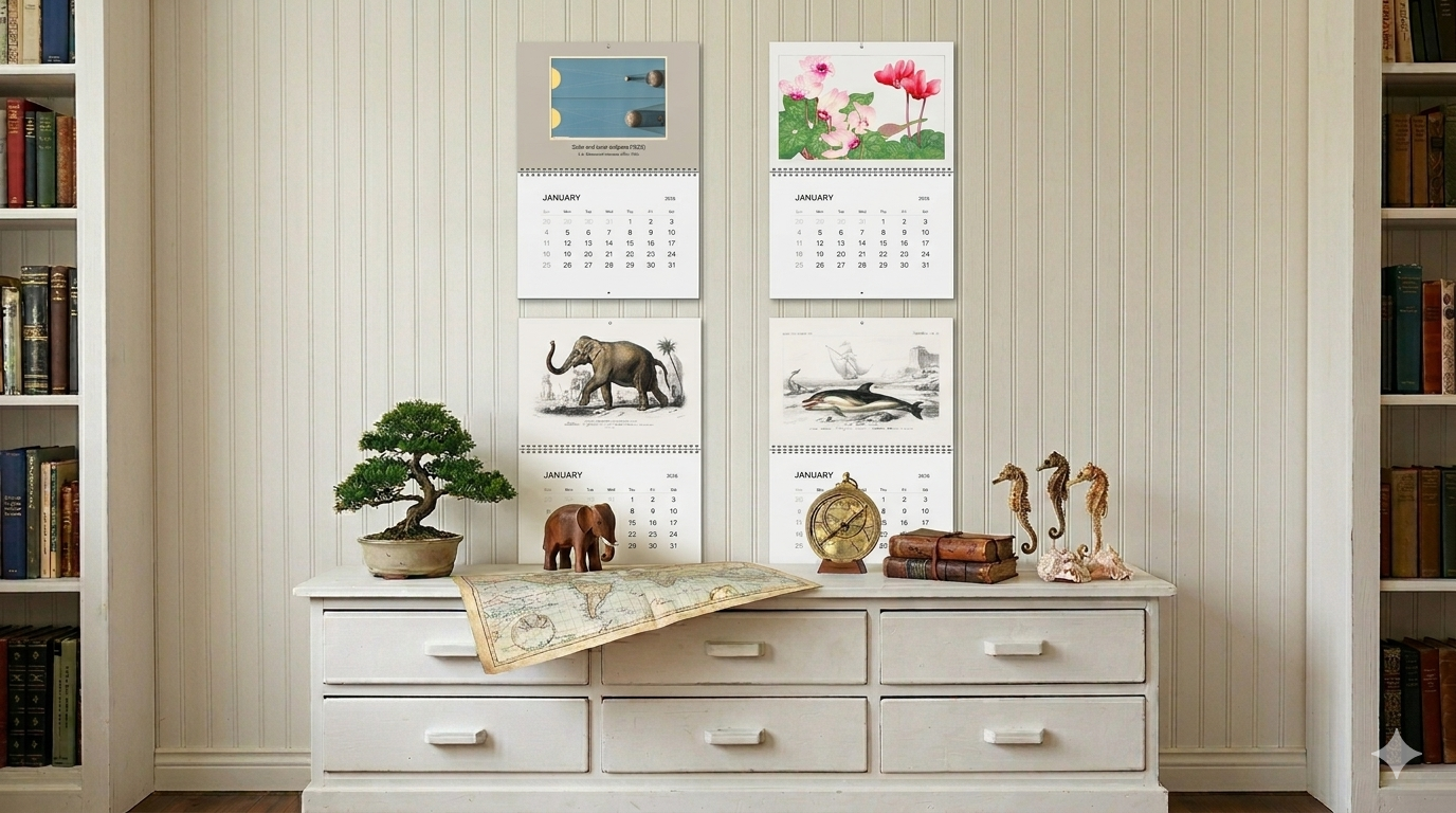 Wall Calendars by LeBonJournal.com