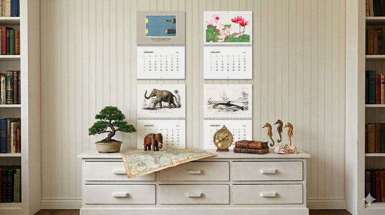 Wall Calendars by LeBonJournal.com