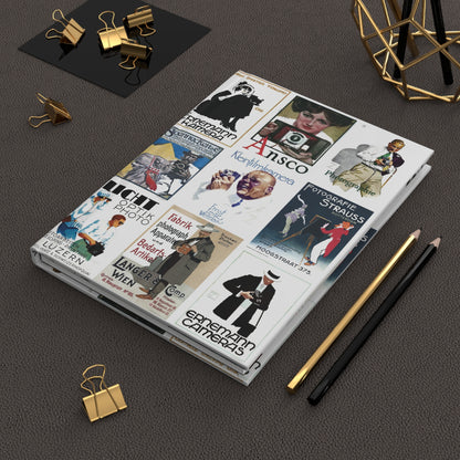 1900s-1920s vintage photography advertising journal on workspace celebrating Art Nouveau Plakatstil golden age graphic design - LeBonJournal