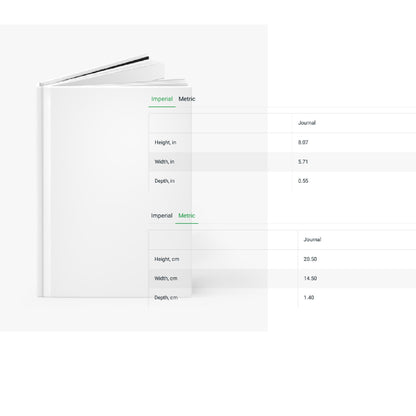 Fig Hardcover Journal — Matte Hardcover Notebook for Notes & Sketches