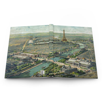Lucien Baylac Exposition Universelle 1900 Blank Journal — Vue Panoramique Paris Seine Eiffel Tower