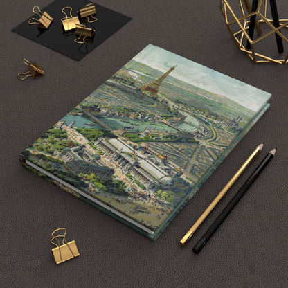 Lucien Baylac Exposition Universelle 1900 Blank Journal — Vue Panoramique Paris Seine Eiffel Tower