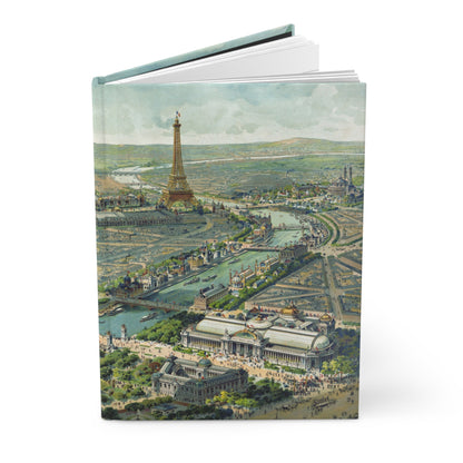 Lucien Baylac Exposition Universelle 1900 Blank Journal — Vue Panoramique Paris Seine Eiffel Tower