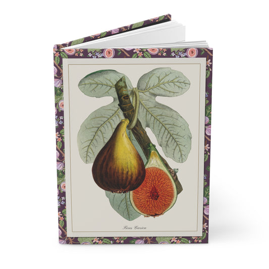Fig Hardcover Journal — Matte Hardcover Notebook for Notes & Sketches