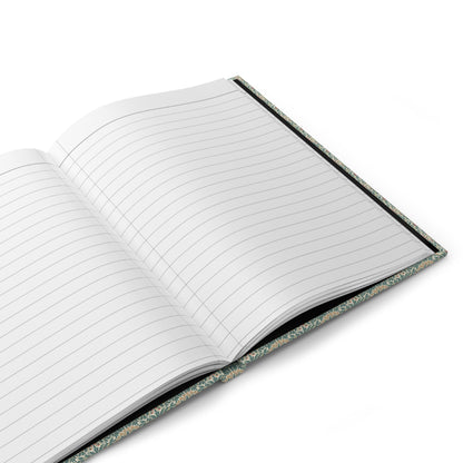 Automobile journal interior showing 150 perforated lined pages with casewrap sewn binding - LeBonJournal

