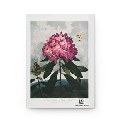 Temple of Flora Journal Back Cover — Full Plate White Border 1807 - LeBonJournal