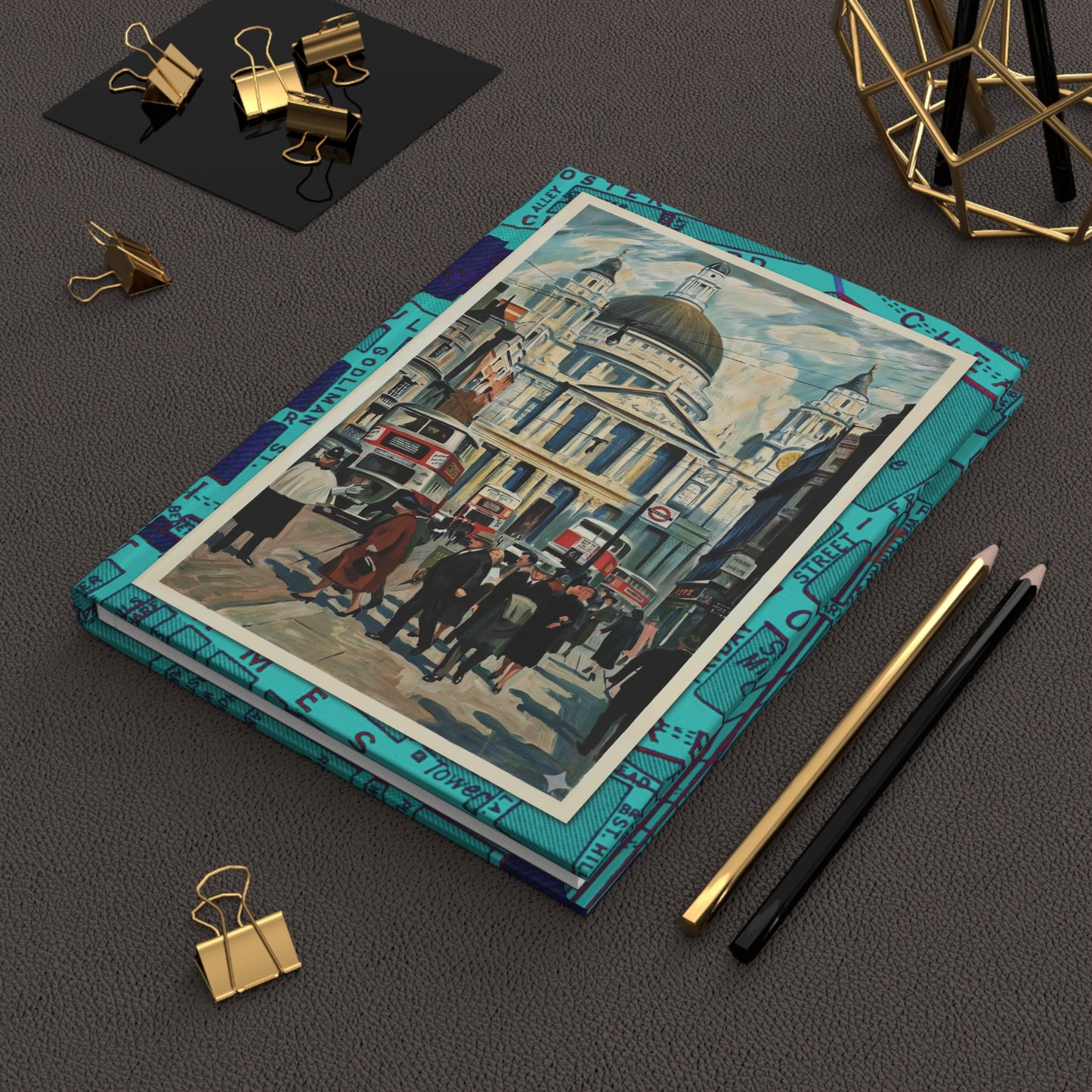 Bateman LNER 1939 Max Gill 1940 London journal on workspace celebrating St Paul's Cathedral British graphic art - LeBonJournal
