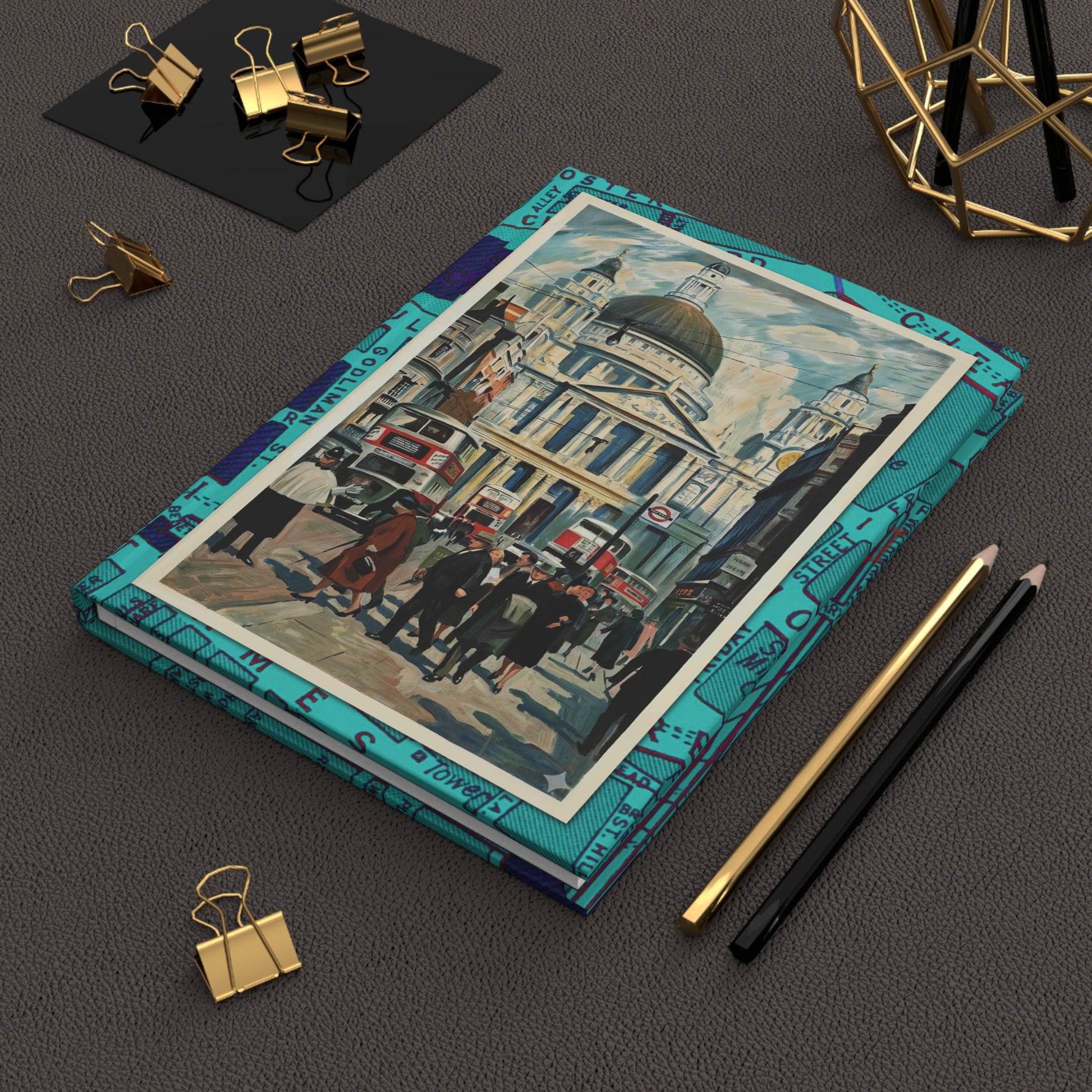 Bateman LNER 1939 Max Gill 1940 London journal on workspace celebrating St Paul's Cathedral British graphic art - LeBonJournal
