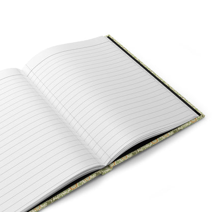 Brazilian insects journal interior showing 150 perforated lined pages with casewrap sewn binding - LeBonJournal
