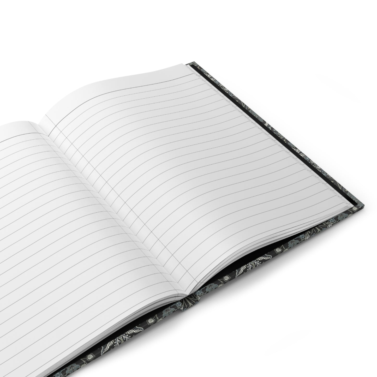British military journal interior showing 150 perforated lined pages with casewrap sewn binding and 90gsm paper - LeBonJournal