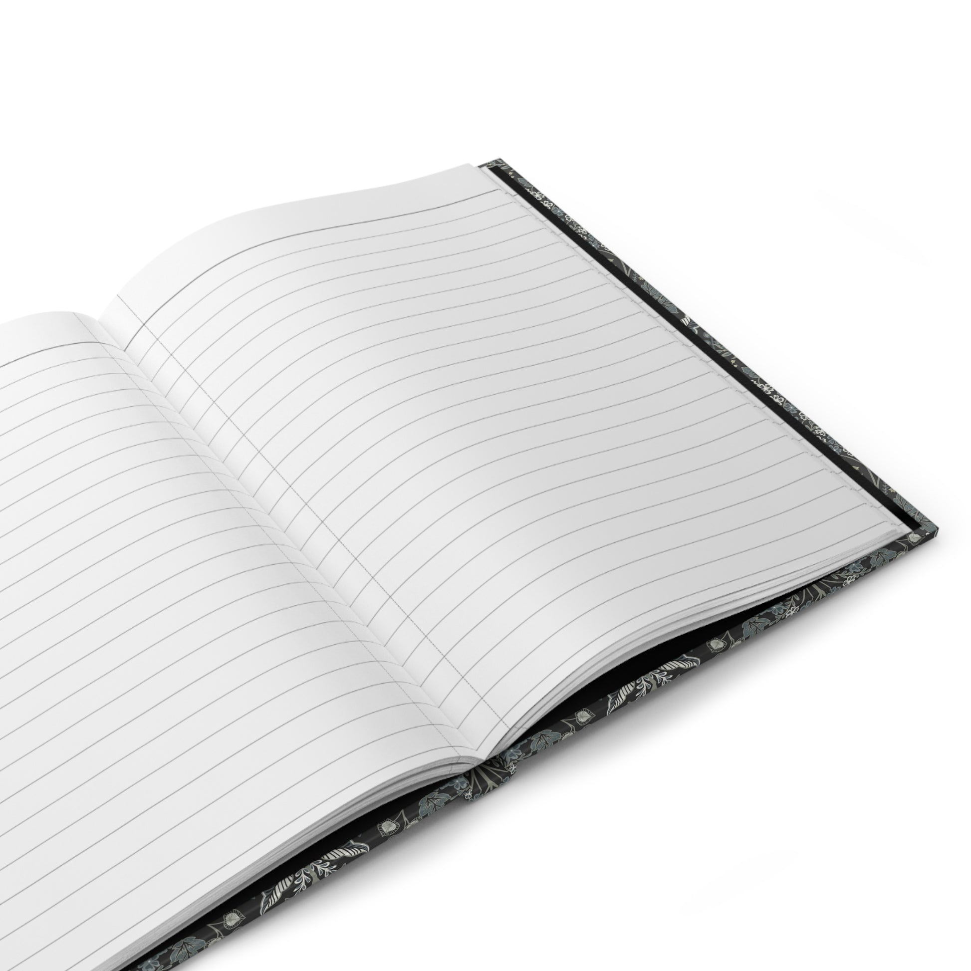 British military journal interior showing 150 perforated lined pages with casewrap sewn binding and 90gsm paper - LeBonJournal