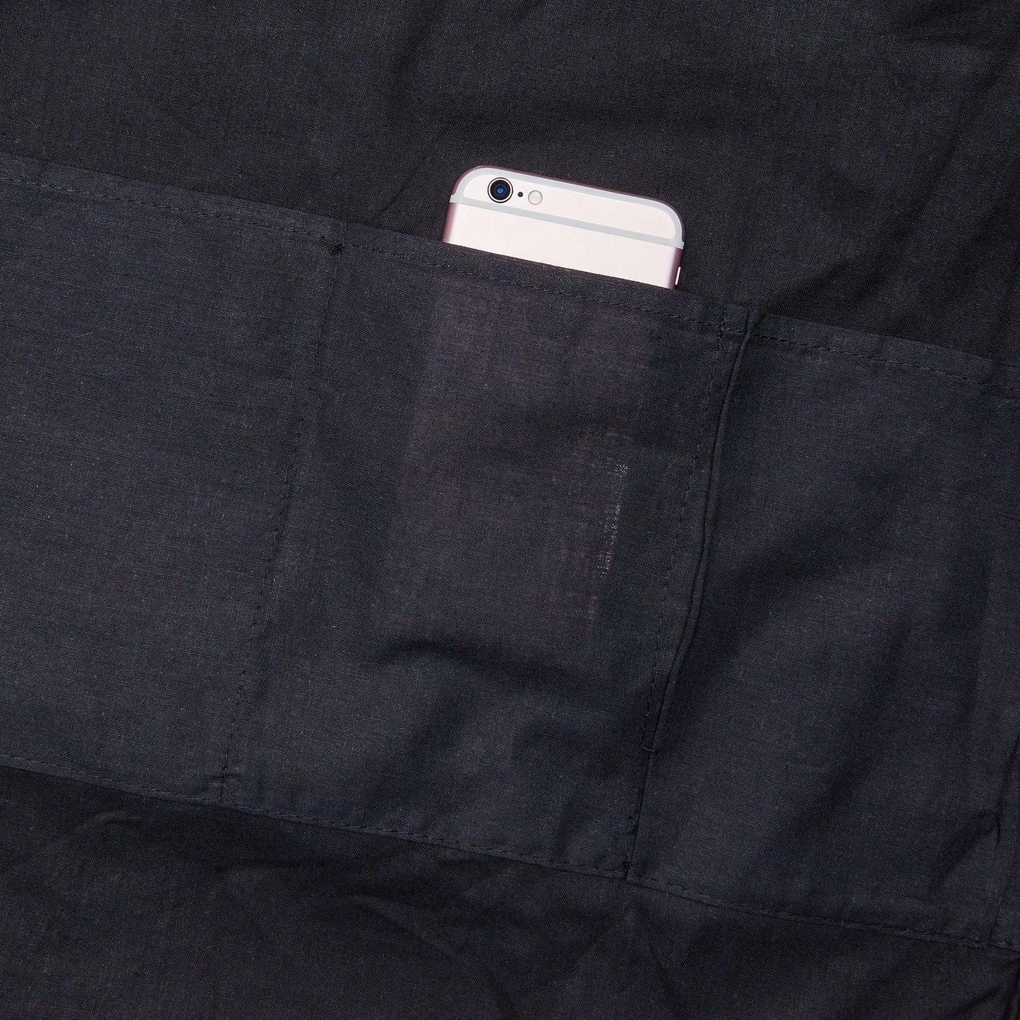 Crossbody bag black interior lining with built-in inner pocket detail - LeBonJournal