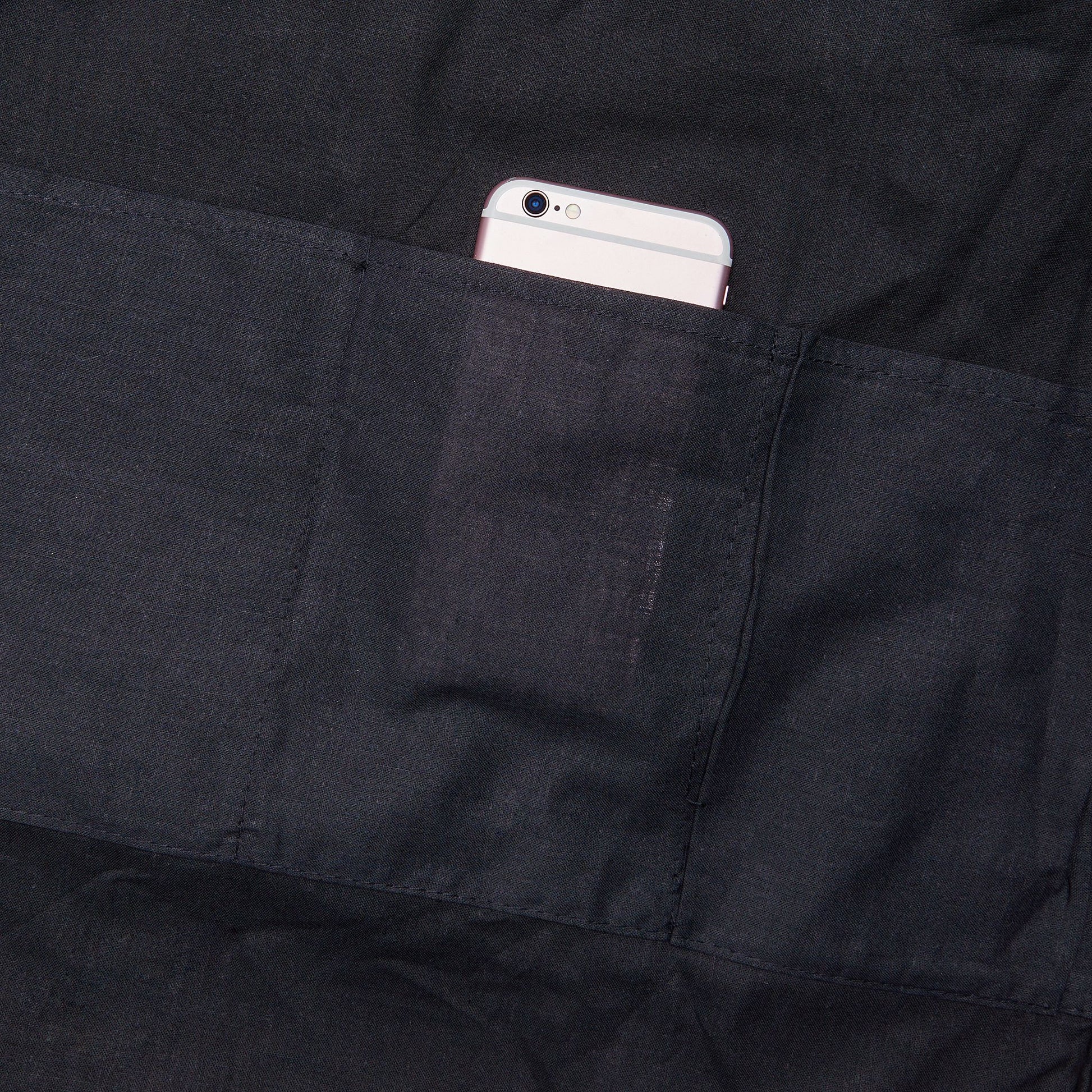 Crossbody bag black interior lining with built-in inner pocket detail - LeBonJournal