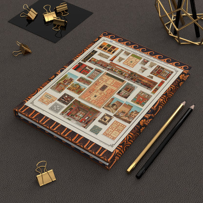 Cybulski 1897 classical architecture journal on workspace celebrating Greek Roman domestic life antiquity - LeBonJournal
