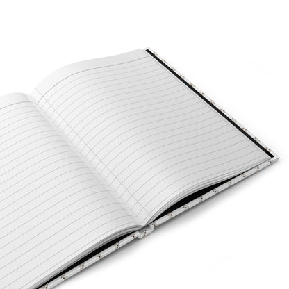 Dog breeds journal interior showing 150 perforated lined pages with casewrap sewn binding - LeBonJournal
