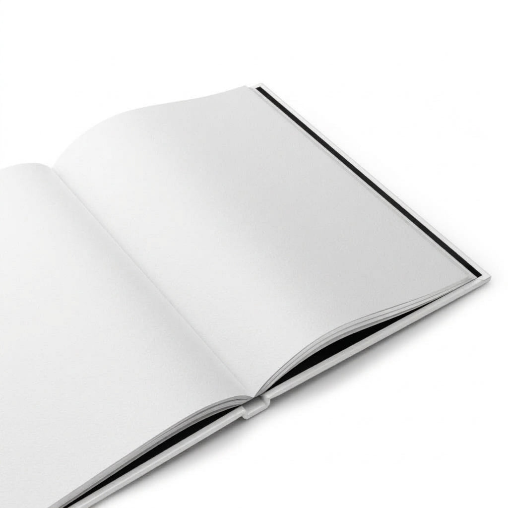 El Tesoro de la Juventud blank journal interior showing 150 blank perforated pages with casewrap sewn binding and 90gsm paper - LeBonJournal