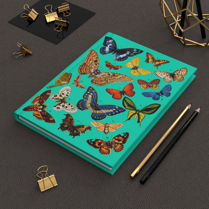 El Tesoro de la Juventud Death's-Head Hawkmoth journal on workspace celebrating Lepidoptera - LeBonJournal
