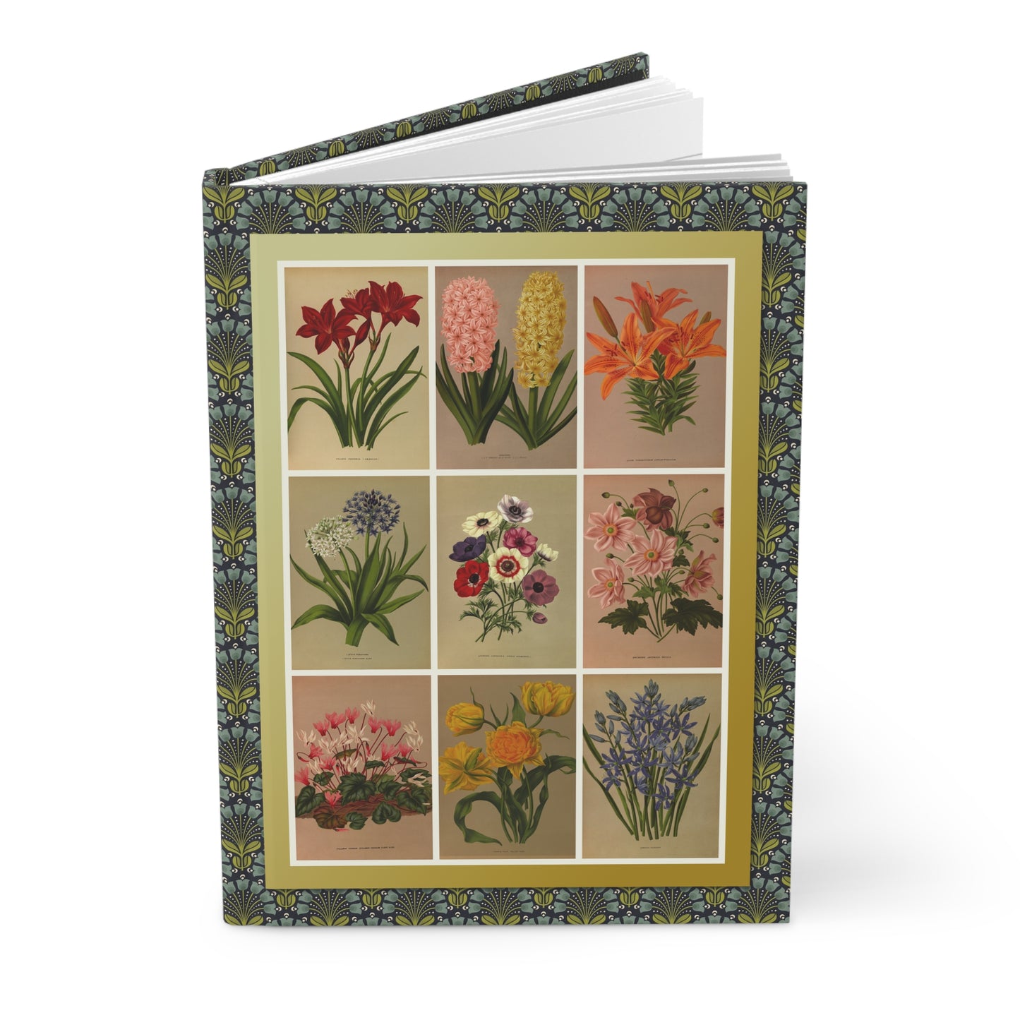 Floral journal Arentina Arendsen Haarlem's Flora 1872 Dutch botanical chromolithograph bulbous plants - LeBonJournal
