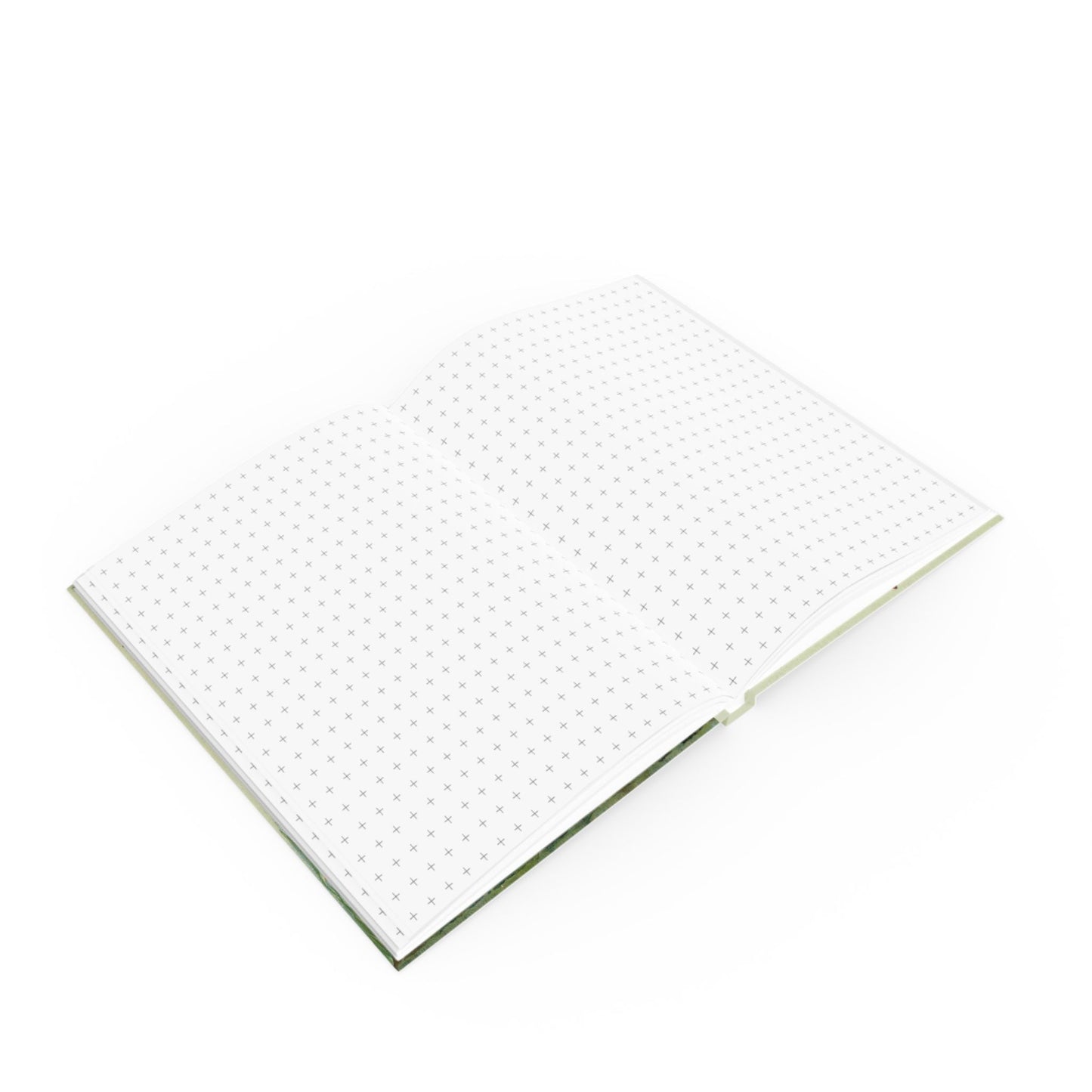 Freshwater fish journal interior showing dotted pages — A5 hardcover sewn binding 128 pages - LeBonJournal
