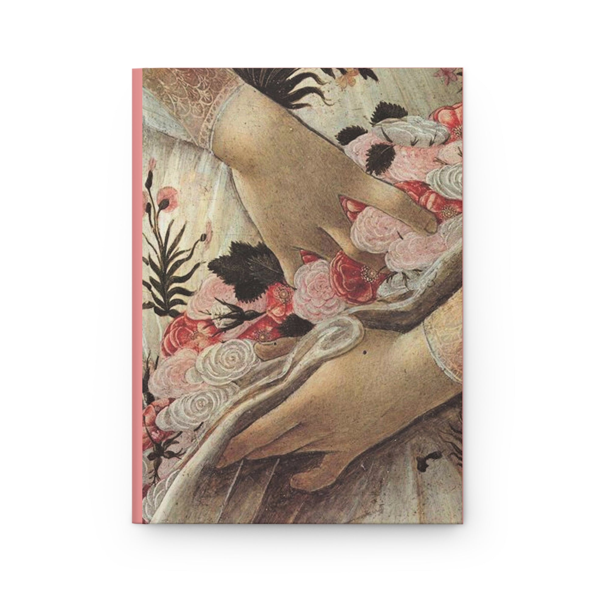 Botticelli Journal Front — La Primavera Flora Hands Renaissance Art - LeBonJournal