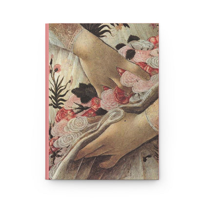 Botticelli Journal Front — La Primavera Flora Hands Renaissance Art - LeBonJournal