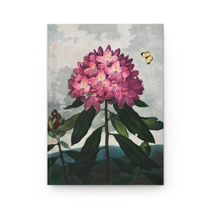 Temple of Flora Journal Front — Pontic Rhododendron Cropped Composition - LeBonJournal