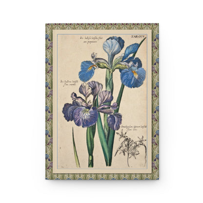 Botanical Iris Journal Front — Weinmann TAB CCV English Iris - LeBonJournal