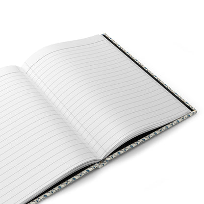 Greenhouse journal interior showing 150 perforated lined pages with casewrap sewn binding and 90gsm paper - LeBonJournal