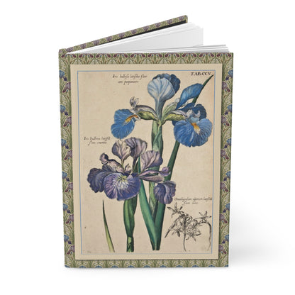 Botanical Iris Journal Front Cover — Weinmann Phytanthoza Iconographia - LeBonJournal