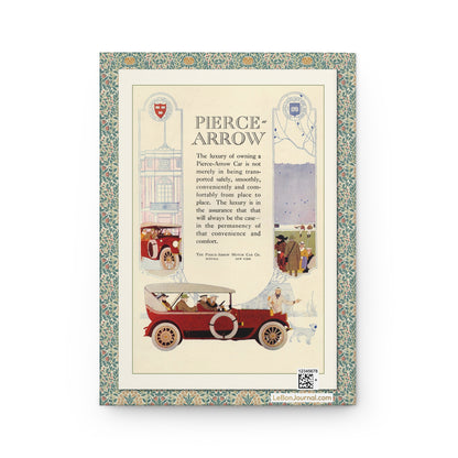 Harvard Yale prestige back cover November 1914 Pierce-Arrow permanency Ivy League luxury - LeBonJournal
