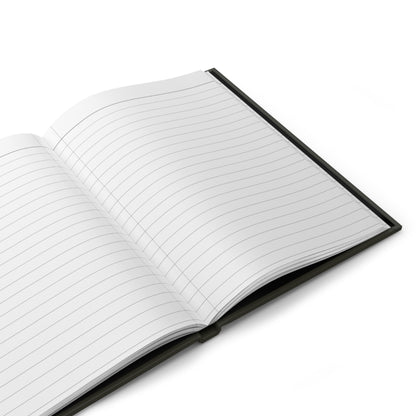 Open Italian Pasta culinary journal displaying 150 ruled lined pages with perforations for easy tear-out, casewrap binding, and premium paper quality for recipe notes and meal planning - LeBonJournal
