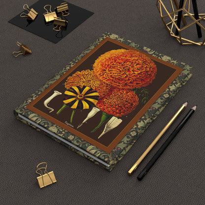 L'Illustration Horticole 1870 floral journal on workspace celebrating French Belgian botanical chromolithograph - LeBonJournal
