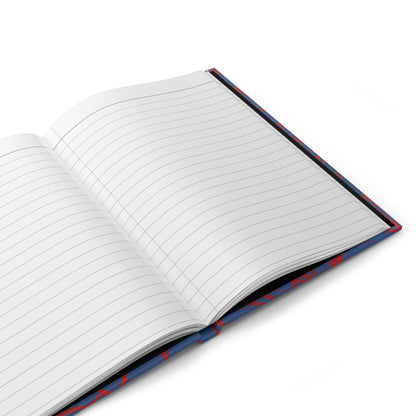 London icons journal interior showing 150 perforated lined pages with casewrap sewn binding and 90gsm paper - LeBonJournal
