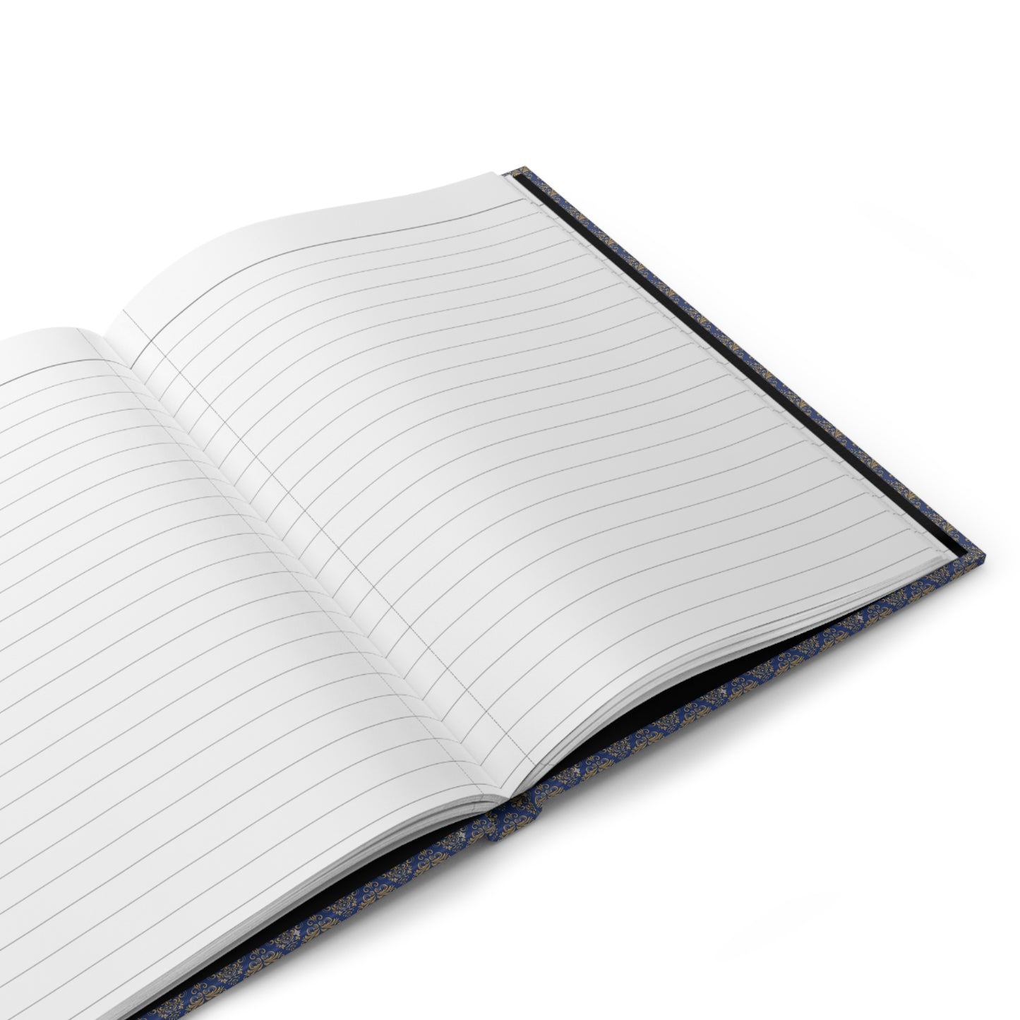 London journal interior showing 150 perforated lined pages with casewrap sewn binding - LeBonJournal
