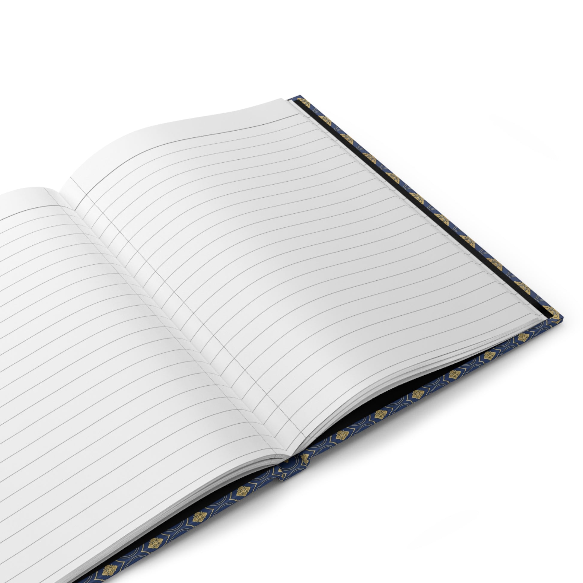 London travel journal interior showing 150 perforated lined pages with casewrap sewn binding and 90gsm paper - LeBonJournal
