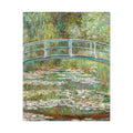 Monet 1899 Le Bassin aux nymphéas National Gallery London puzzle front view 110 pieces vibrant greens Giverny - LeBonJournal