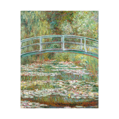 Monet 1899 Le Bassin aux nymphéas National Gallery London puzzle front view 110 pieces vibrant greens Giverny - LeBonJournal