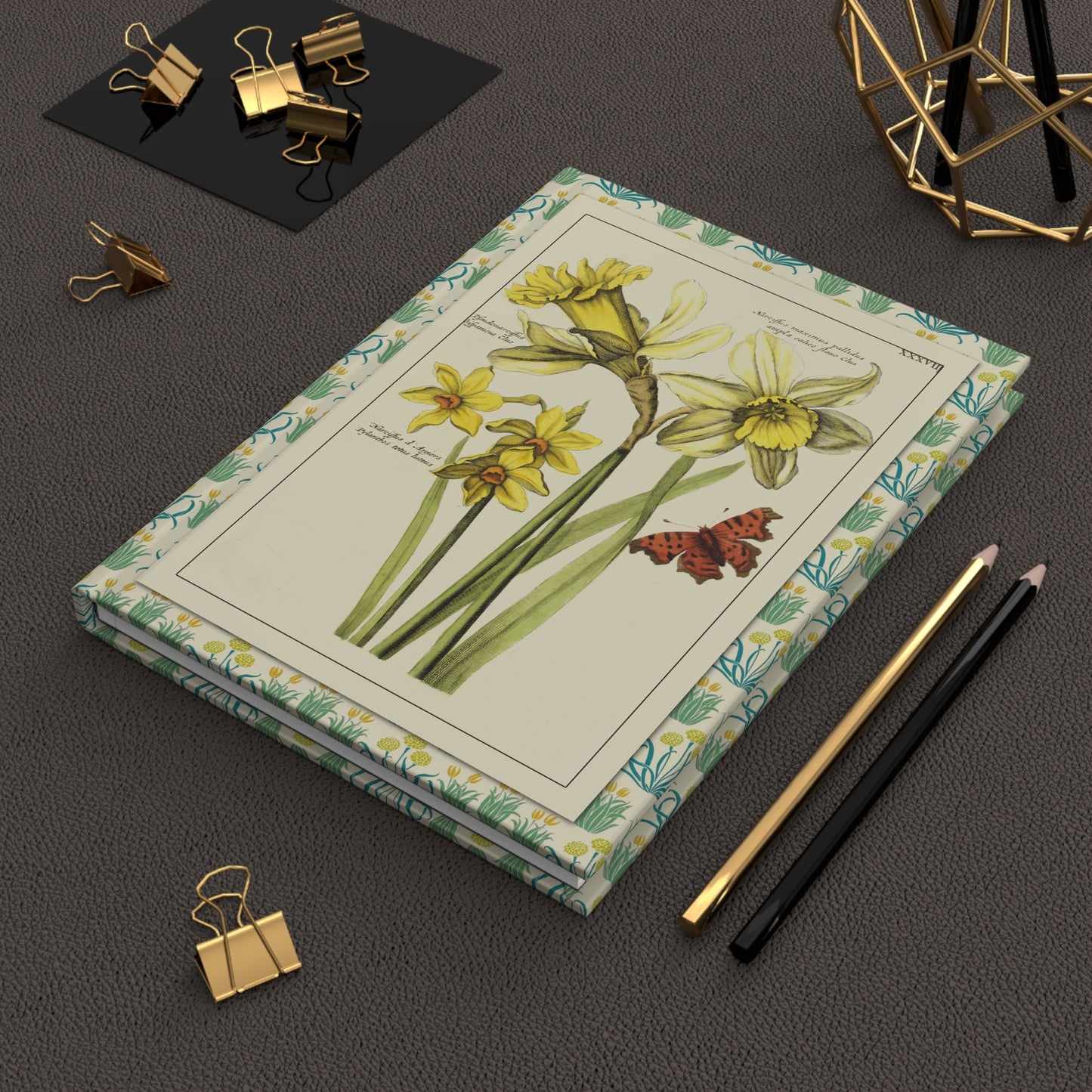 Nederlandsch Bloemwerk 1794 botanical journal on workspace celebrating Dutch horticultural legacy - LeBonJournal