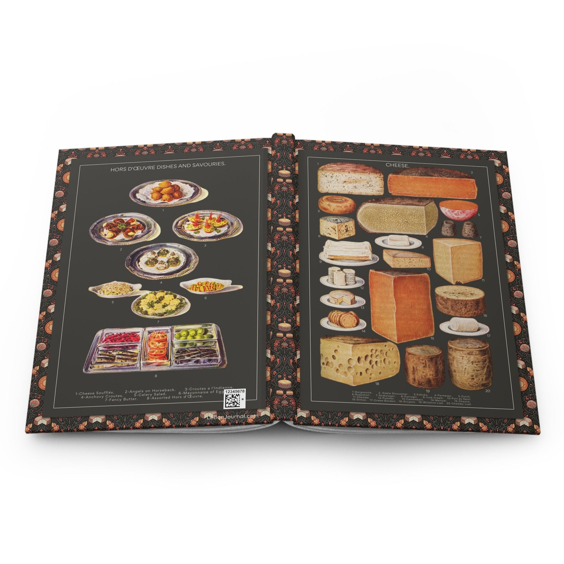 Mrs. Beeton Recipe Journal Binding — Casewrap Hardcover Construction - LeBonJournal