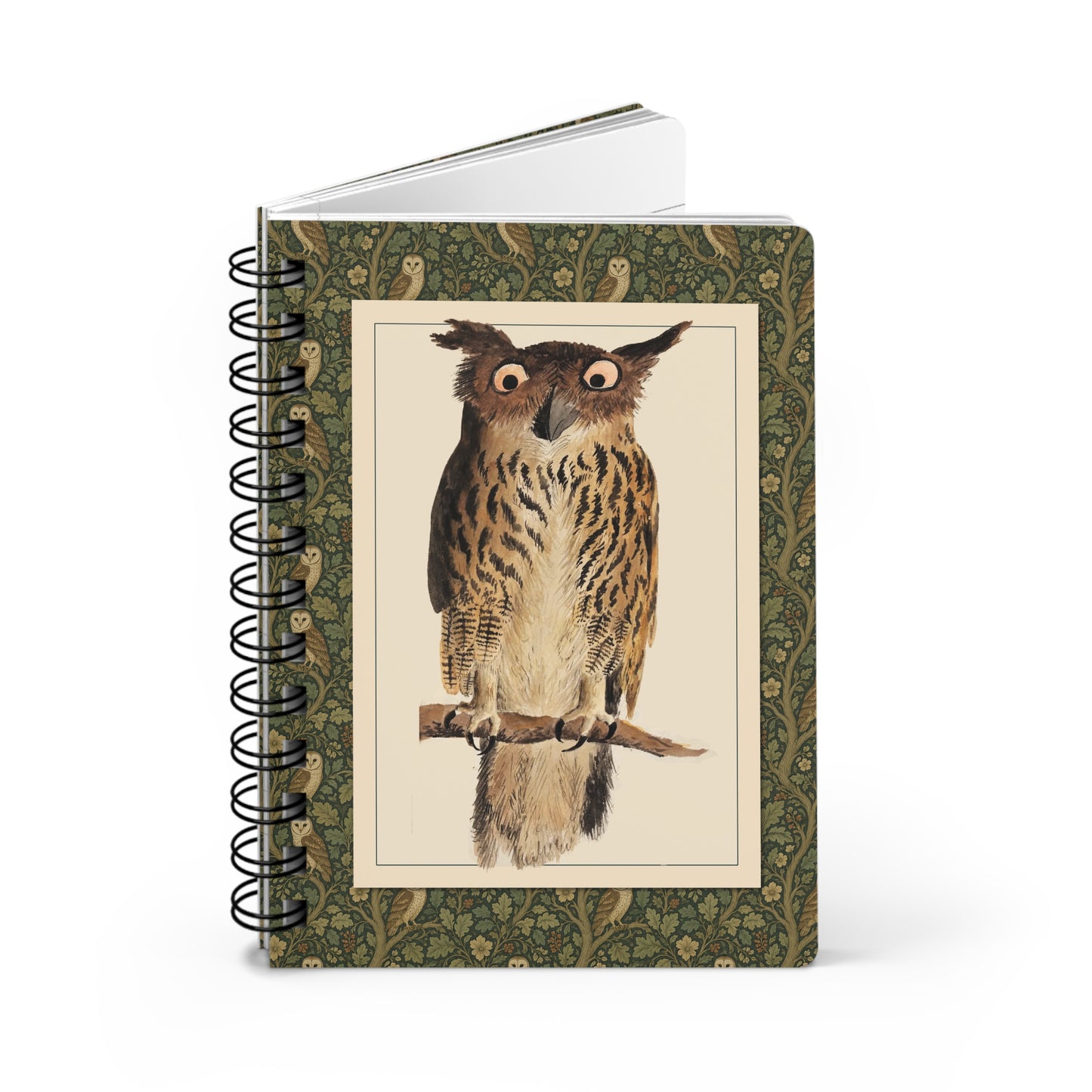 Owl Journal — Kenelm Henry Digby Naturalist's Companion 1810 Spiral Lined