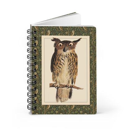 Owl Journal — Kenelm Henry Digby Naturalist's Companion 1810 Spiral Lined