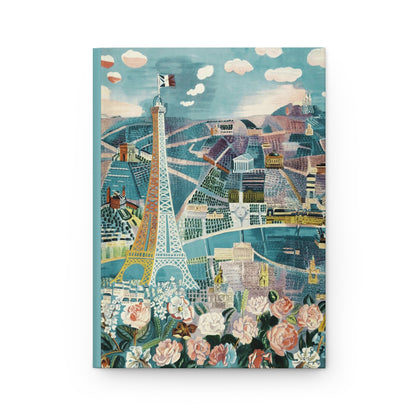 Panorama de Paris Raoul Dufy front cover 1925 Eiffel Tower Arc de Triomphe floral - LeBonJournal
