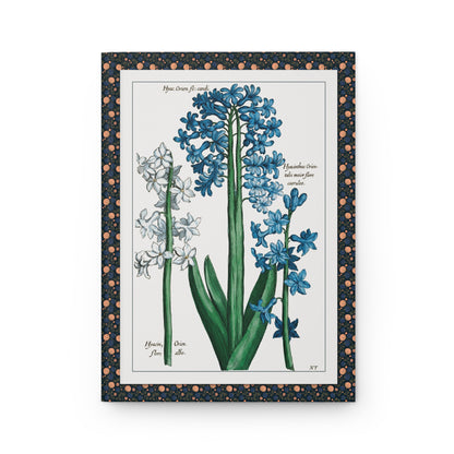 Plate 57 Hyacinthus orientalis front cover from Johann Theodor de Bry 1611 Florilegium Novum hand-colored copper engraving - LeBonJournal