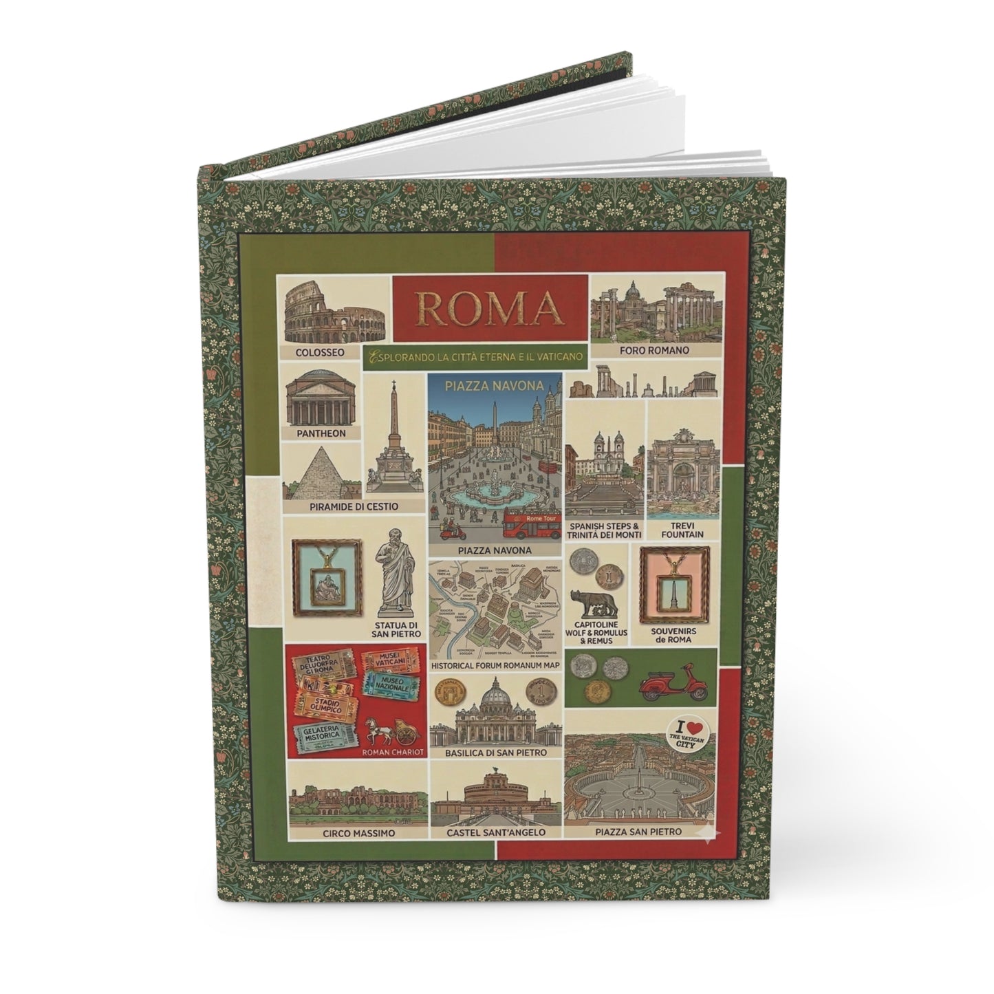Rome journal Eternal City Colosseo Trevi Fountain Vatican Pantheon Italian tricolor landmarks - LeBonJournal

