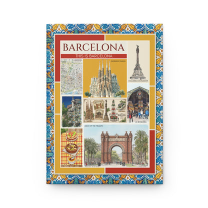 Sagrada Família Park Güell Casa Batlló Castellers front cover Barcelona Modernisme Gaudí collage - LeBonJournal
