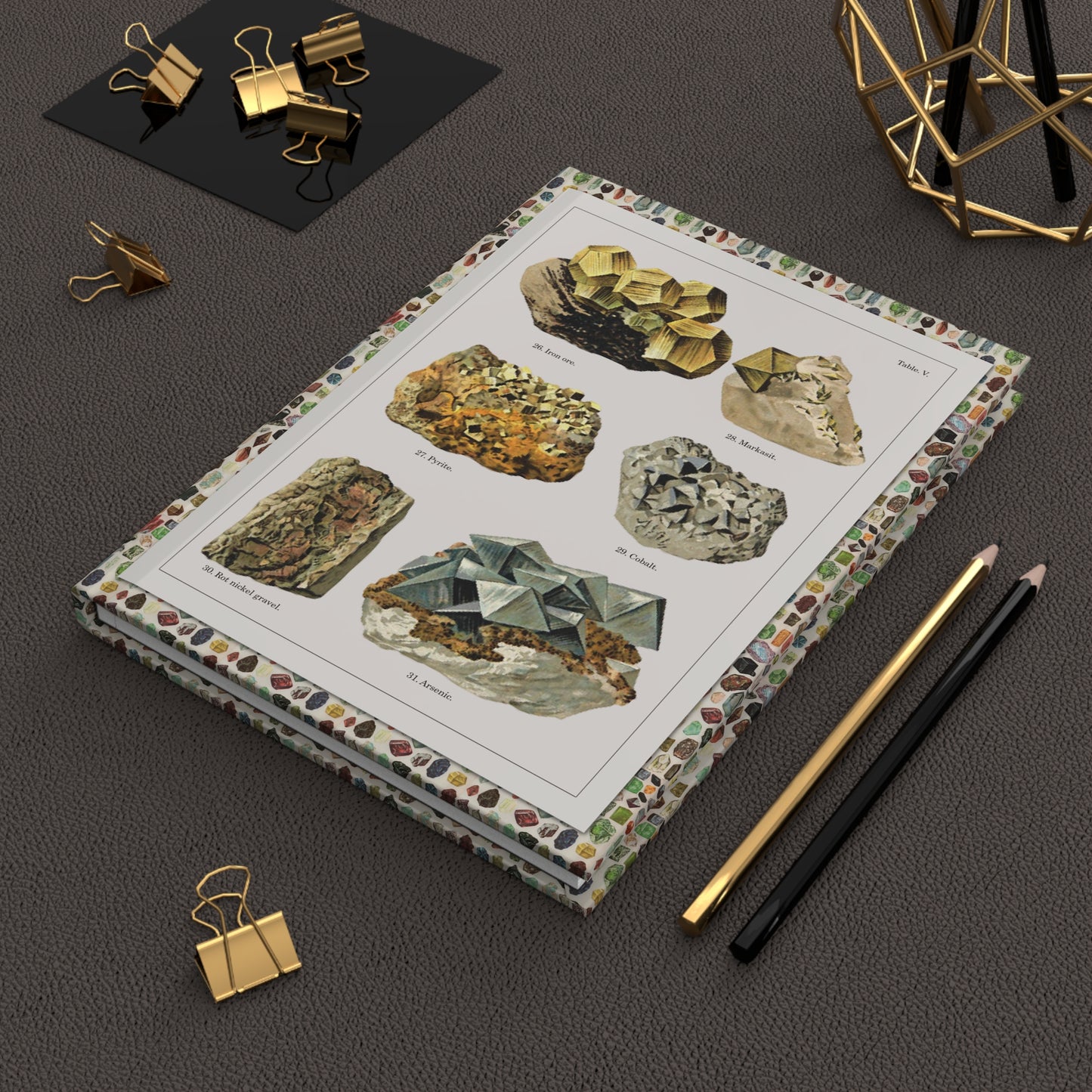 Schleyer 1935 Mineralogie Mineral Kingdom journal on workspace celebrating German mineralogy chromolithograph legacy - LeBonJournal