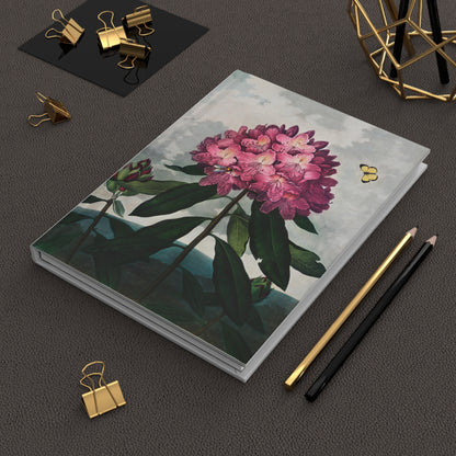 Temple of Flora Rhododendron Journal Lifestyle — Romantic Botanical Art Stationery - LeBonJournal