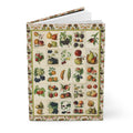 Victorian orchard mosaic front cover with apples, pears, peaches, berries and grapes, Miss May Rivers chromolithograph 1891 - LeBonJournal
