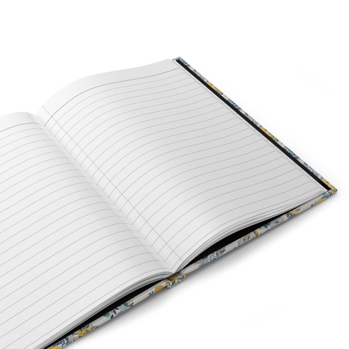 Open Adolphe Millot fruits journal showing 150 lined perforated pages for garden notes - LeBonJournal